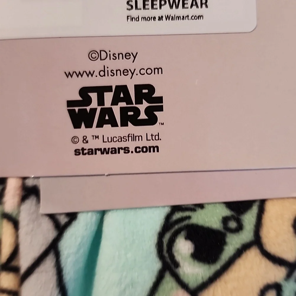 Disney Grogu  Sleepwear 3 Piece Pj Set Brand New - Picture 6 of 6